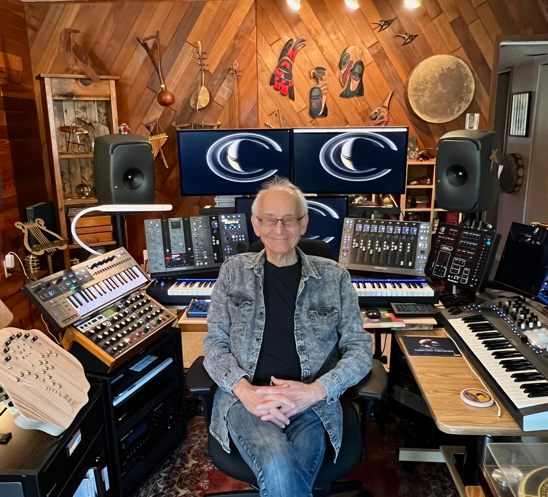 Bob Derkach in Studio